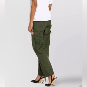 Kenzo Green Chinos for Effortless Style
